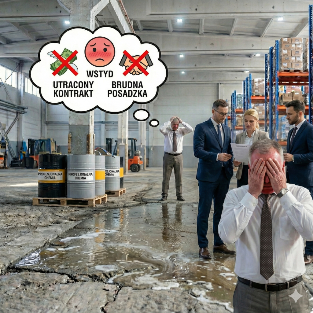 posadzka betonowa, renowacja posadzki