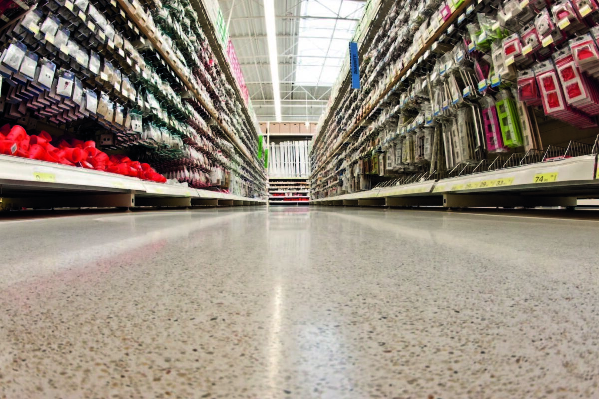 beton polerowany posadzka przemysłowa Leroy Merlin