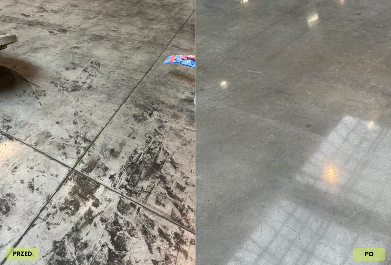 renowacja posadzek, odnowienie posadzki przemysłowej